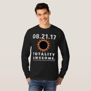 T-shirt Éclipse solaire totale tee - shirt impressionnant