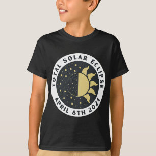 T-shirt Eclipse - Total Éclipse Solaire - Totalité 2024