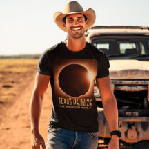 Éclipse totale Texas 2024 Personnalisé