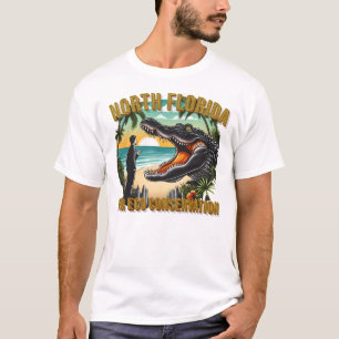 T-shirt éco-2-hommes du nord de la Floride