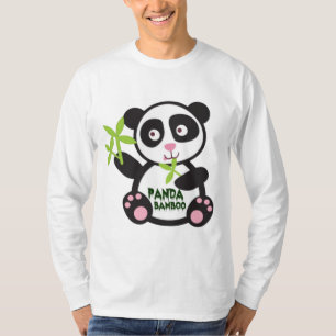 T-Shirt Éco-Amical Panda en Bambou 