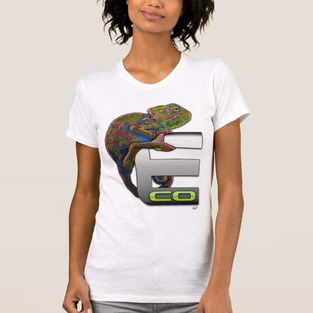 T-shirt Eco Chameleon (Devant)