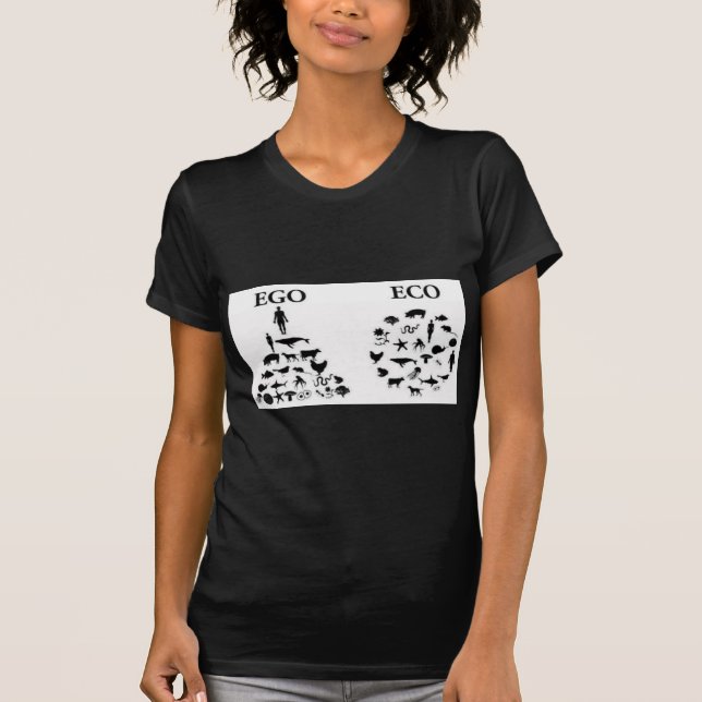 T-shirt Eco contre l'amour-propre (Devant)