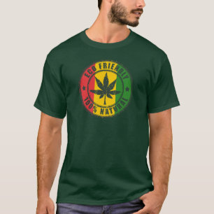 T-shirt Eco Friendly - 100% Natural - Jah Army Shirt