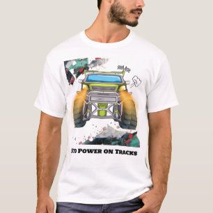 T-shirt Eco Power sur les pistes