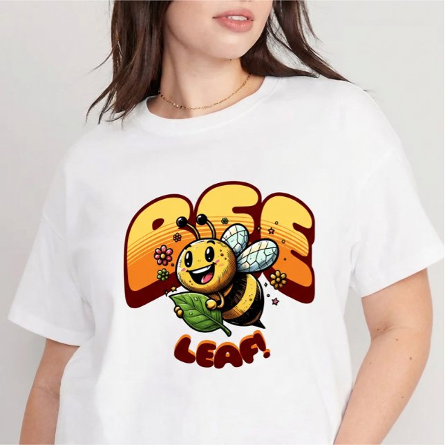T-Shirt Éco-Responsable Bee Leaf – Drôle de Jeu de (Créateur téléchargé)