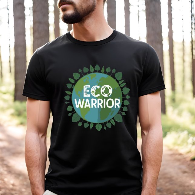 T-shirt Eco Warrior - Sensibilisation de l'environnement (Créateur téléchargé)