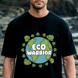 T-shirt Eco Warrior - Sensibilisation de l'environnement