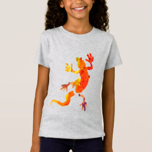 T-Shirt Écolaire de lézard Gecko