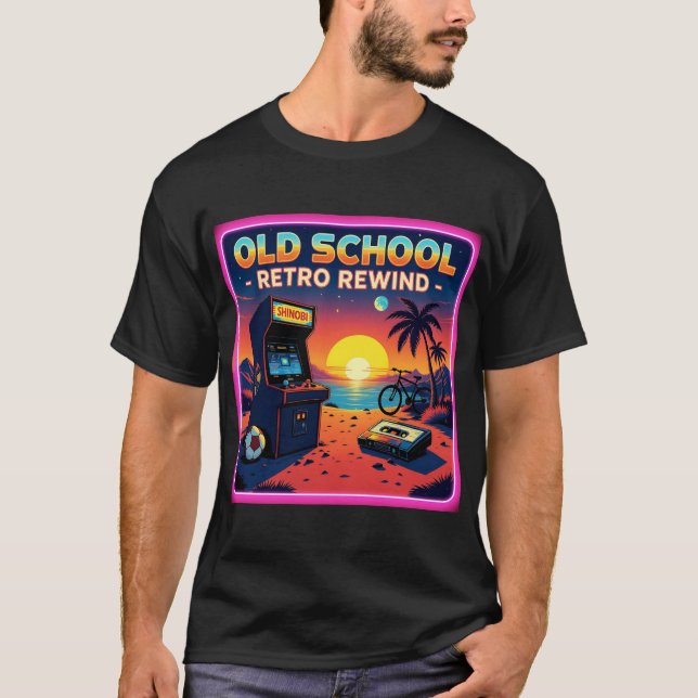 T-shirt École ancienne (Devant)