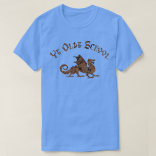 T-shirt École Ancienne - Roi Arthur Chevaliers Médiéval Dr