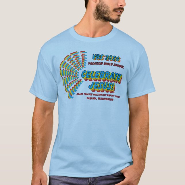 T-shirt École Biblique de Vacances 2026 (Devant)