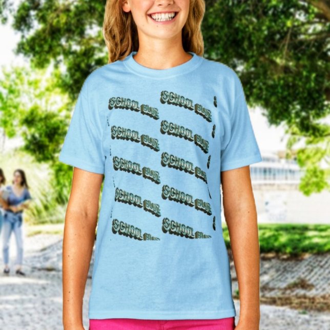 T-shirt École Bluz-3D (This School Bluz-3D T-Shirt, comes in a variety of colors, and sizes!)