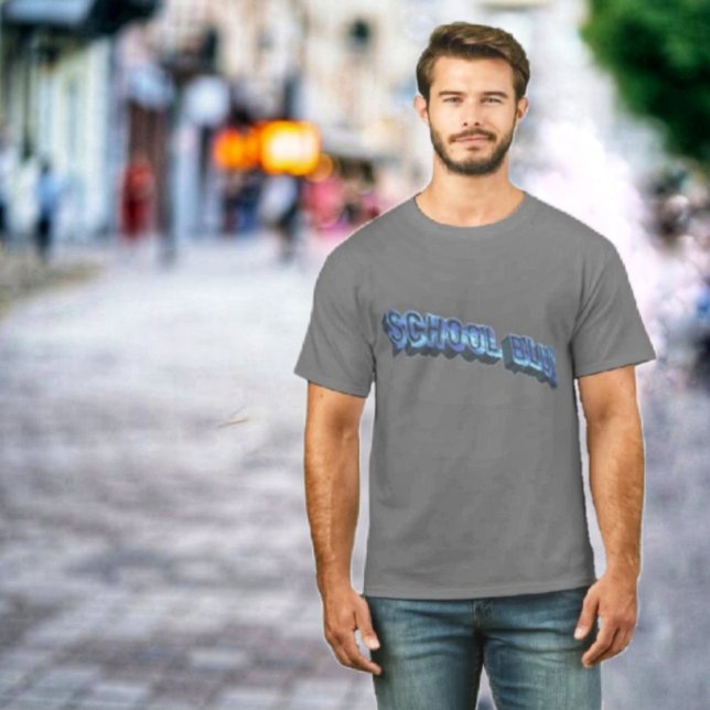 T-shirt École Bluz-3DII (An urban, casual t-shirt, to wear around campus!)