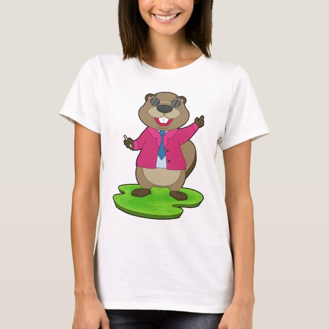 T-shirt École Chalk de Beaver (Devant)