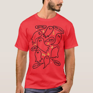 T-shirt École Conseiller fantôme ghoul drôle effrayant Hal