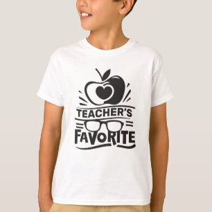 T-shirt École Cool préférée de l'enseignant