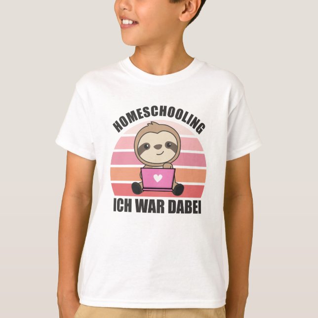 T-shirt École D'Accueil J'Étais Là École De Faux (Devant)
