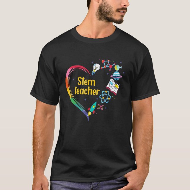 T-shirt École d'appréciation de l'enseignant de la STEM ca (Devant)