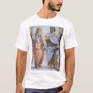 T-shirt École d'Athènes (détail - Platon et Aristote)