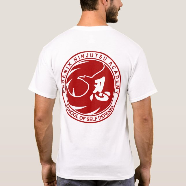 T-shirt École d'autodéfense Phoenix Ninjutsu (Dos)