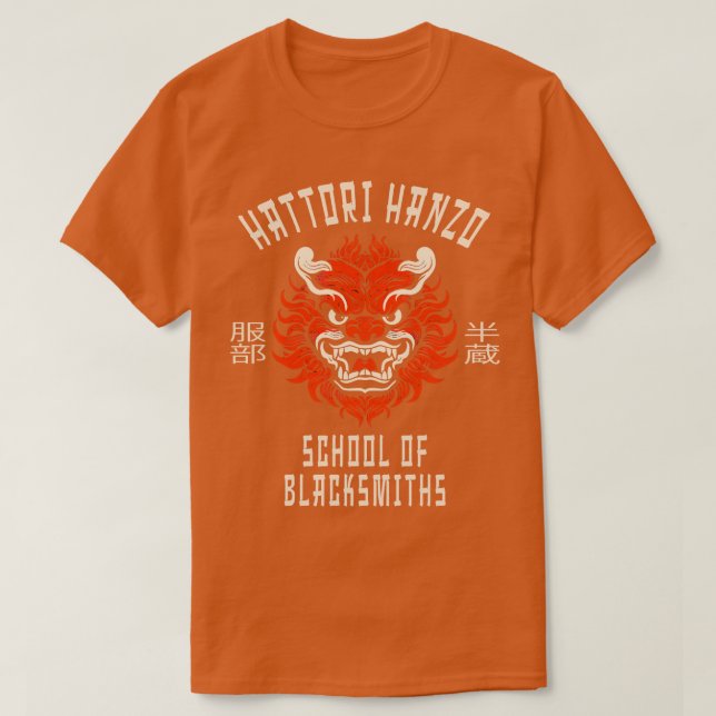 T-shirt École De Blacksmiths Hattori Hanzo (Design devant)