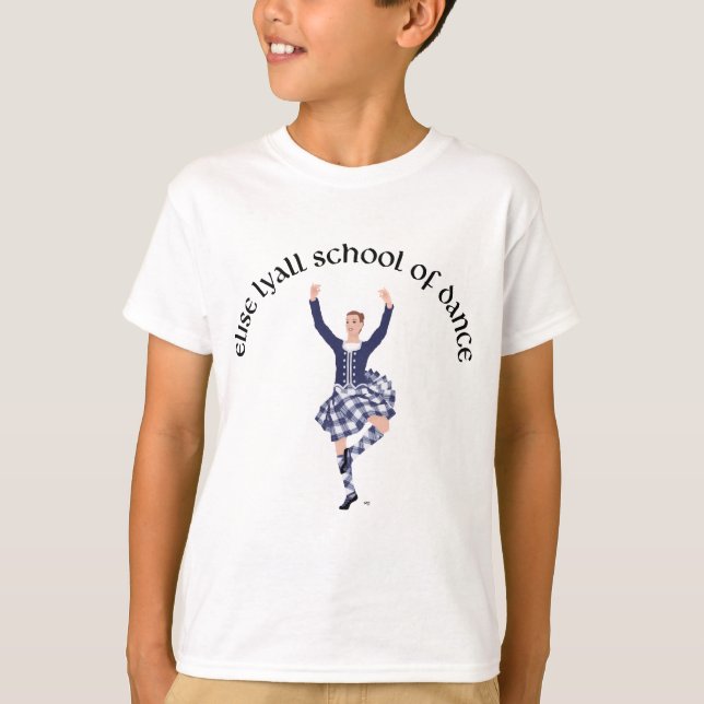 T-shirt École de danse CUSTOM Elise Lyall (Devant)
