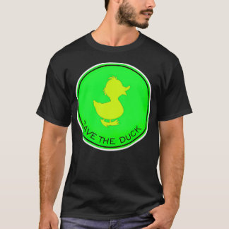 T-shirt École de doggie des laboratoires noirs de canard