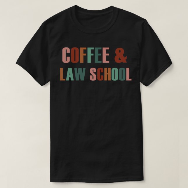 T-shirt école de droit (Design devant)