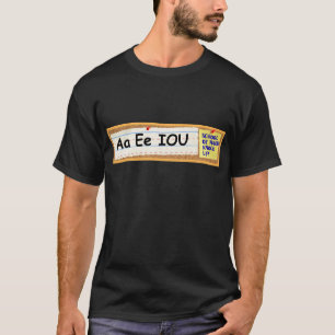 T-shirt École de la vie dure de coup