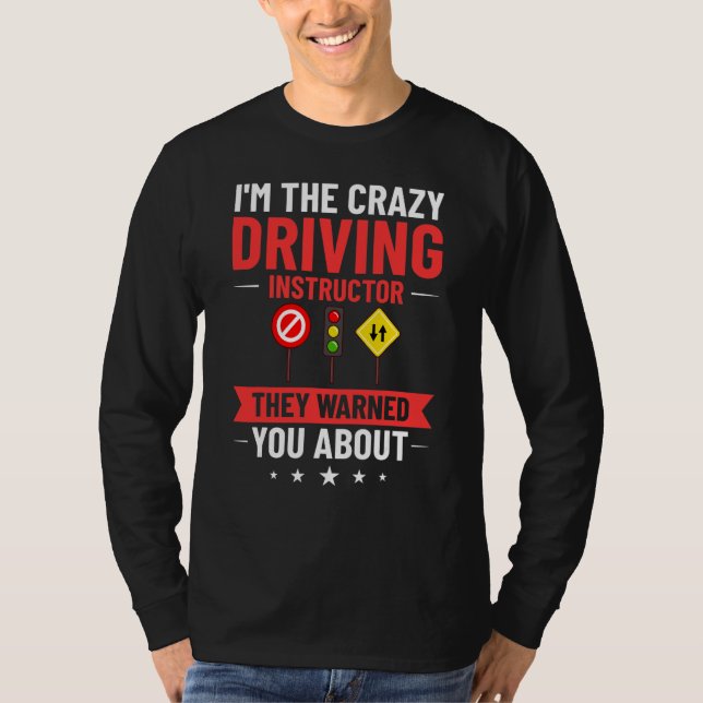 T-shirt École de moniteurs d'auto-école Leçons Éducation d (Devant)