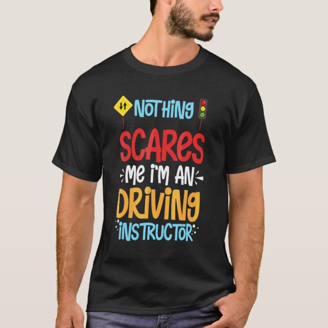T-shirt École de moniteurs d'auto-école Leçons Éducation d (Devant)