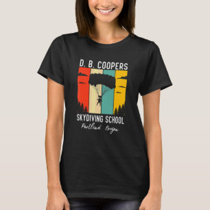 T-shirt École de parachutisme D B Coopers