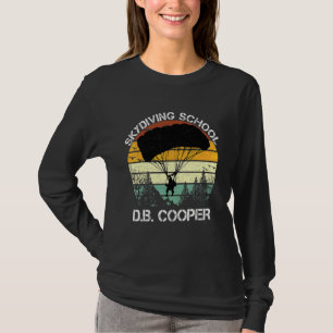 T-shirt École de parachutisme Db Cooper pour hommes
