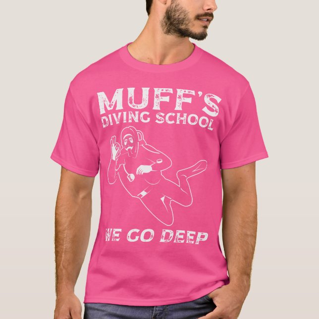 T-shirt École de plongée Muffs (Devant)