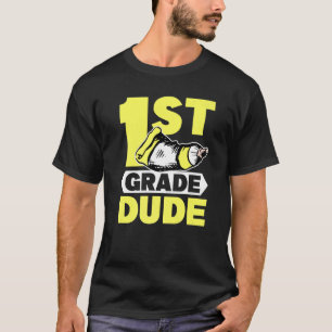 T-shirt École de première année de la première année de la
