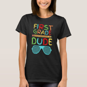 T-shirt École de première année du crayon de première anné