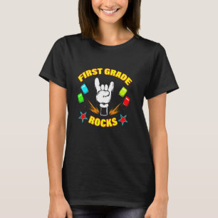 T-shirt École de première année Rocks Enfants pour la prem