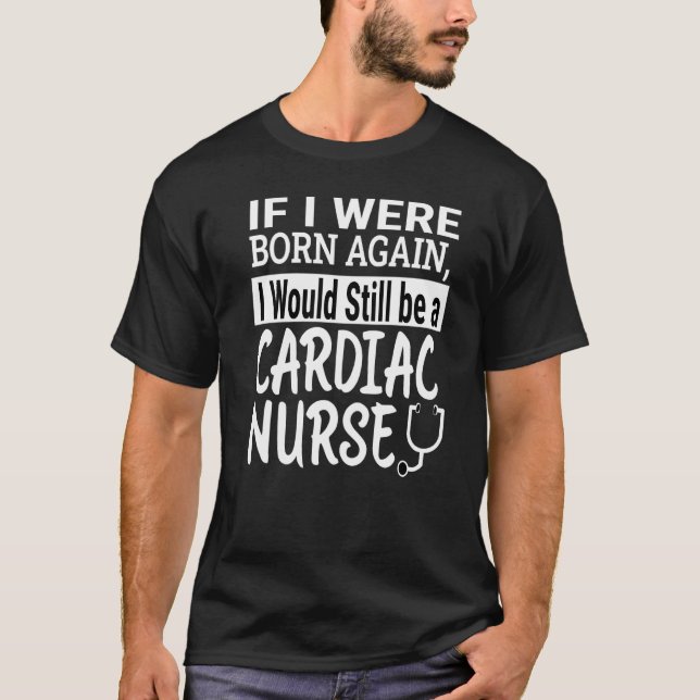 T-shirt École de soins infirmiers cardiovasculaires et Méd (Devant)