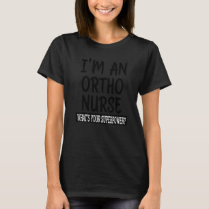 T-shirt École de soins infirmiers Ortho et appréciation Mé
