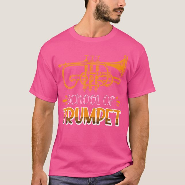 T-shirt École De Trompette (Devant)