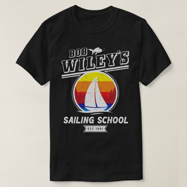 T-shirt École de voile Wileys (Design devant)