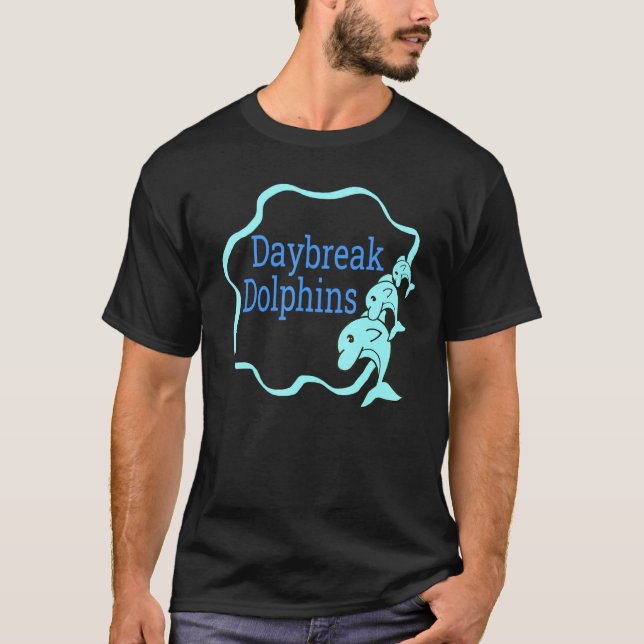 T-shirt École Des Dauphins Daybreak Elémentaire Ut Spirit  (Devant)
