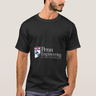 T-shirt École D'Ingénierie De Penn Quakers