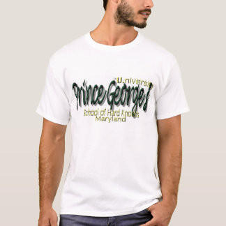 T-shirt École d'U. de prince George (université) "de Kn