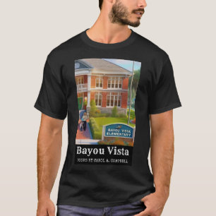 T-shirt École élémentaire Bayou Vista – Southern Psychos C