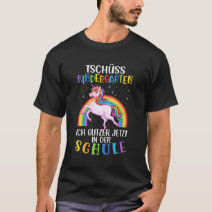 T-shirt École élémentaire de Bye Kindergarten Unicorn Scho