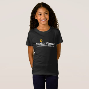 T-Shirt École élémentaire virtuelle de Floride Filles je