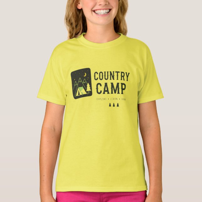 T-Shirt École Enfants de Campagne – Publicité Exté (Devant)