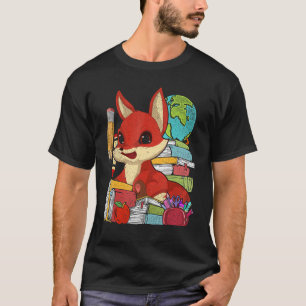 T-shirt Ecole Forêt Nature Animal Fox mite Fox